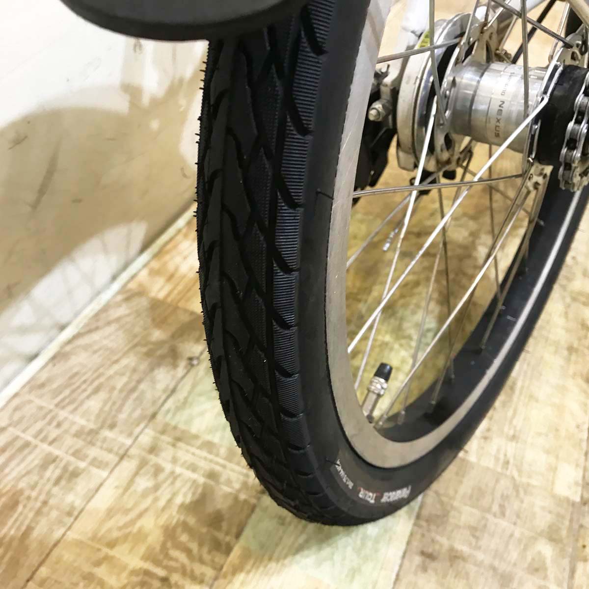 中古電動自転車 ヤマハ PAS CITY C パス シティ シー ホワイト 20インチ KA117 