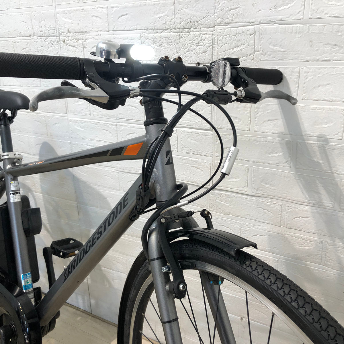 中古電動自転車 ブリヂストン TB1e グレー 27インチ SR411Y