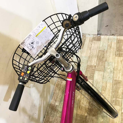 【１万円引き！】ヤマハ PAS CITY S5 パス シティ S5 ピンク 27インチ KF138 【中古車】