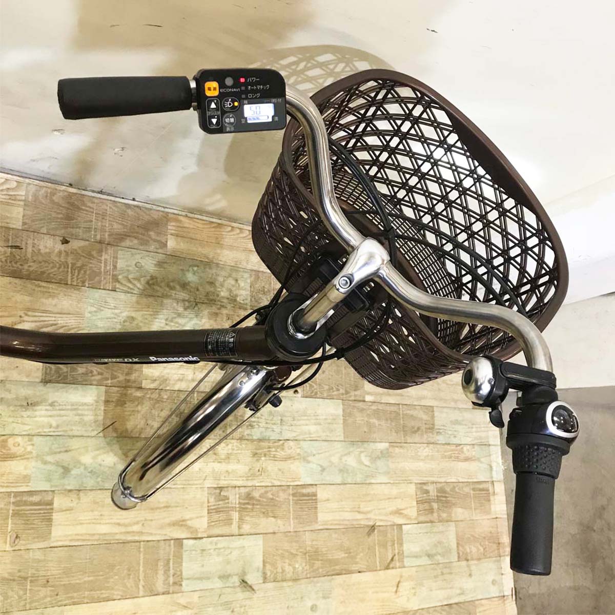 中古電動自転車  パナソニック ビビ DX ブラウン 24インチ KA118