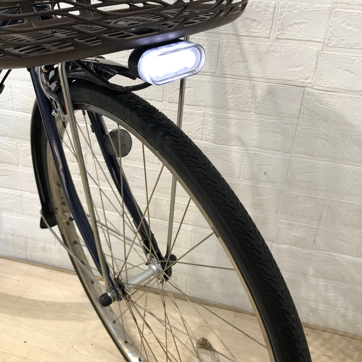 中古電動自転車 ヤマハ PAS Cheer パス チア ネイビー 26インチ YC001