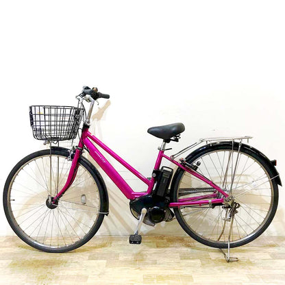 【１万円引き！】ヤマハ PAS CITY S5 パス シティ S5 ピンク 27インチ KF138 【中古車】