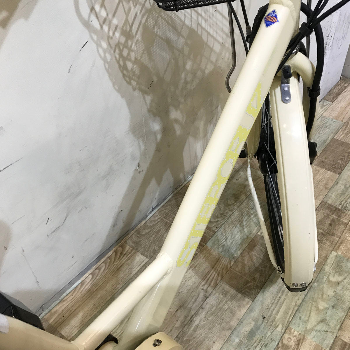ブリヂストン ステップクルーズ e ベージュ 26インチ KW058 【中古車】
