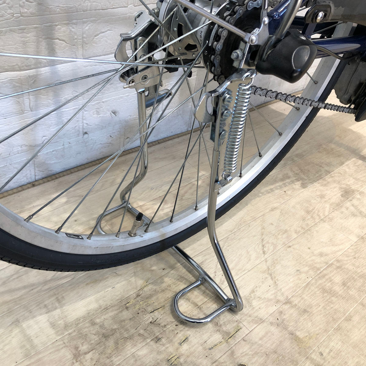 中古電動自転車 ヤマハ PAS Cheer パス チア ネイビー 26インチ YC001