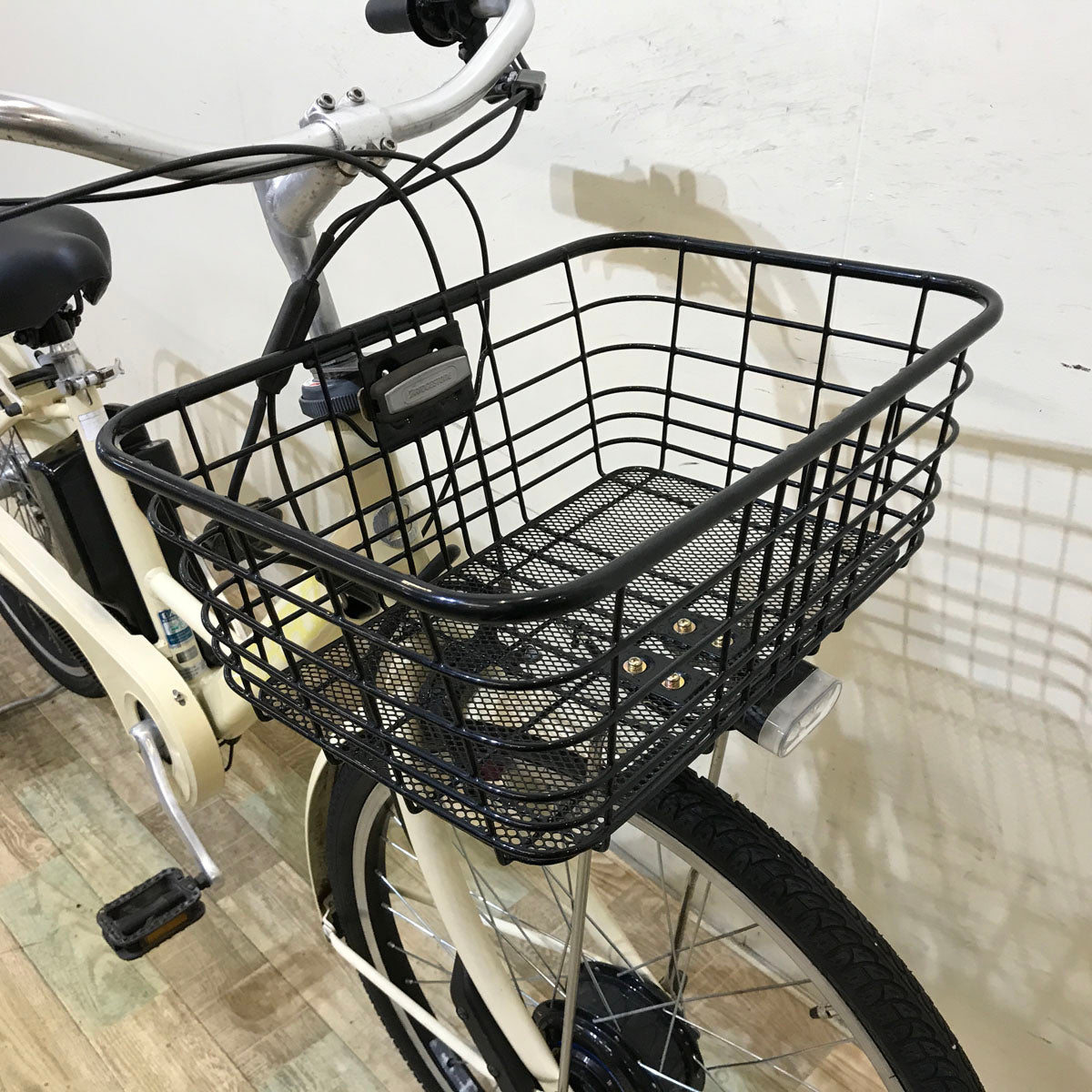 ブリヂストン ステップクルーズ e ベージュ 26インチ KW058 【中古車】