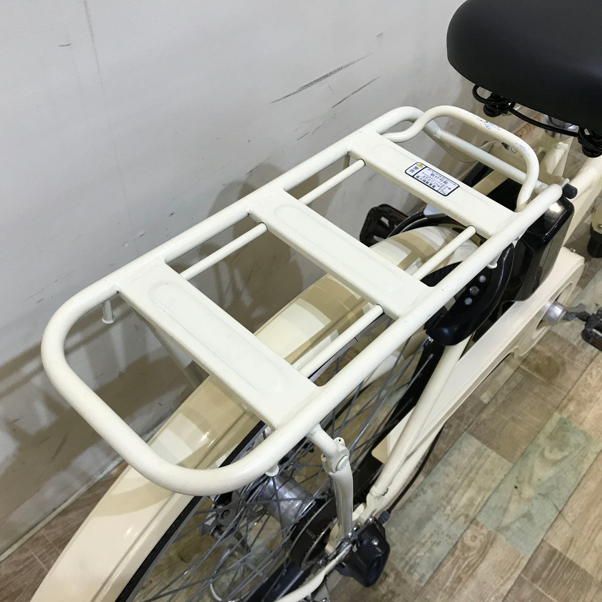 ブリヂストン ステップクルーズ e ベージュ 26インチ KW058 【中古車】