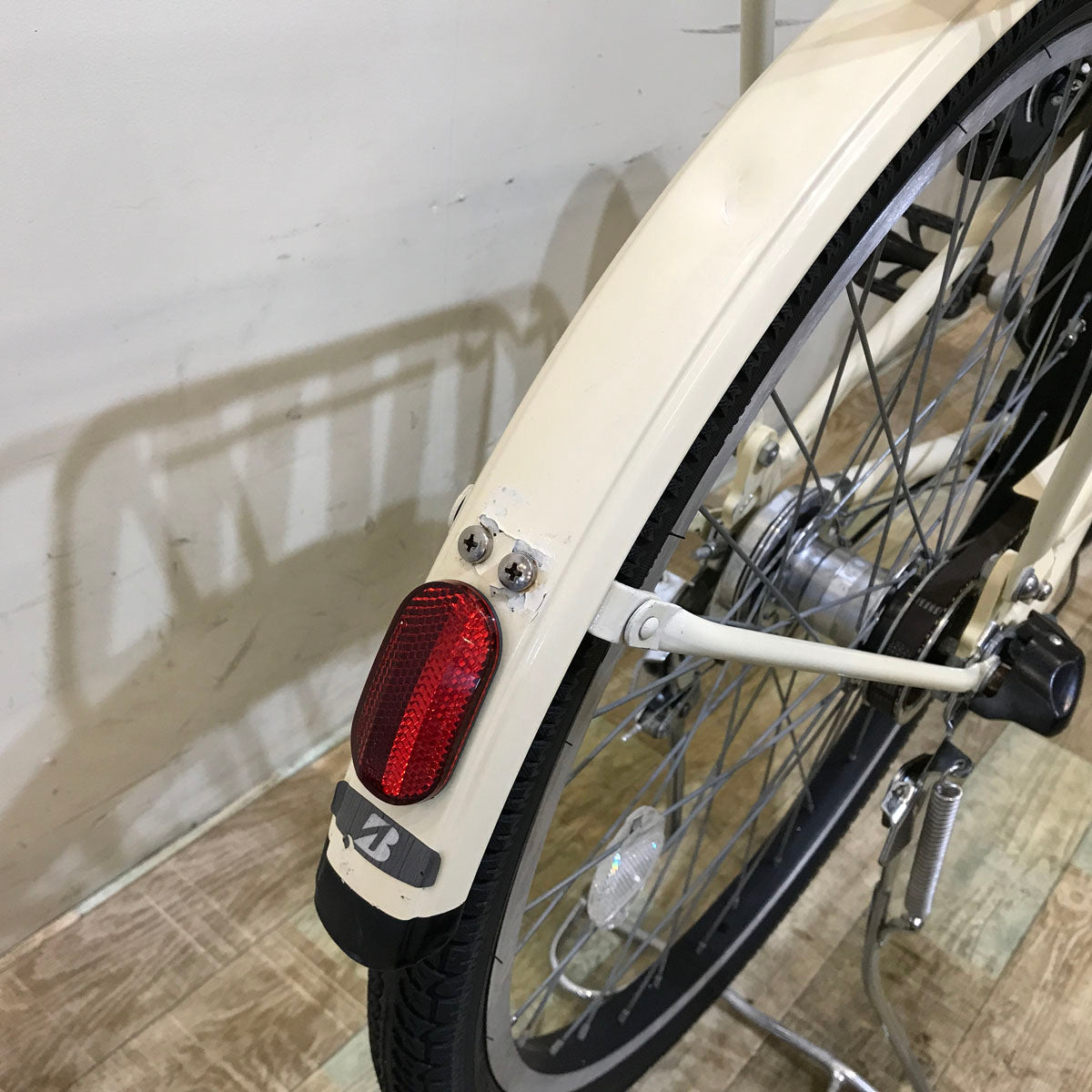 ブリヂストン ステップクルーズ e ベージュ 26インチ KW058 【中古車】