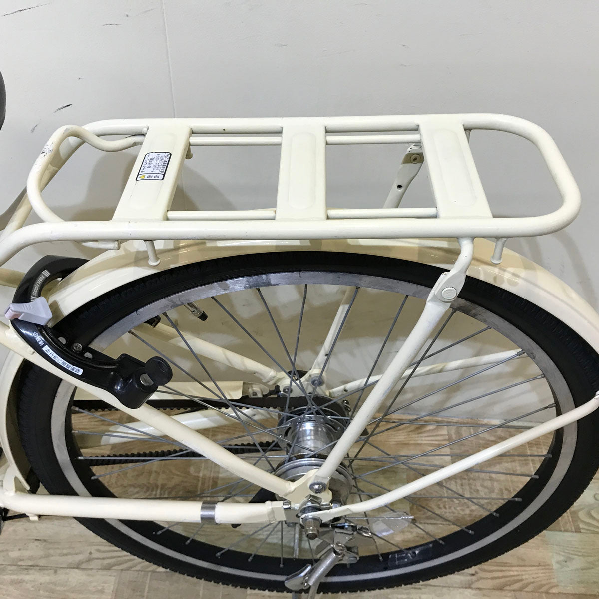 ブリヂストン ステップクルーズ e ベージュ 26インチ KW058 【中古車】
