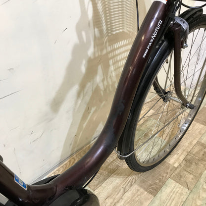 ヤマハ PAS ナチュラ XL ブラウン 26インチ KW059 【中古車】