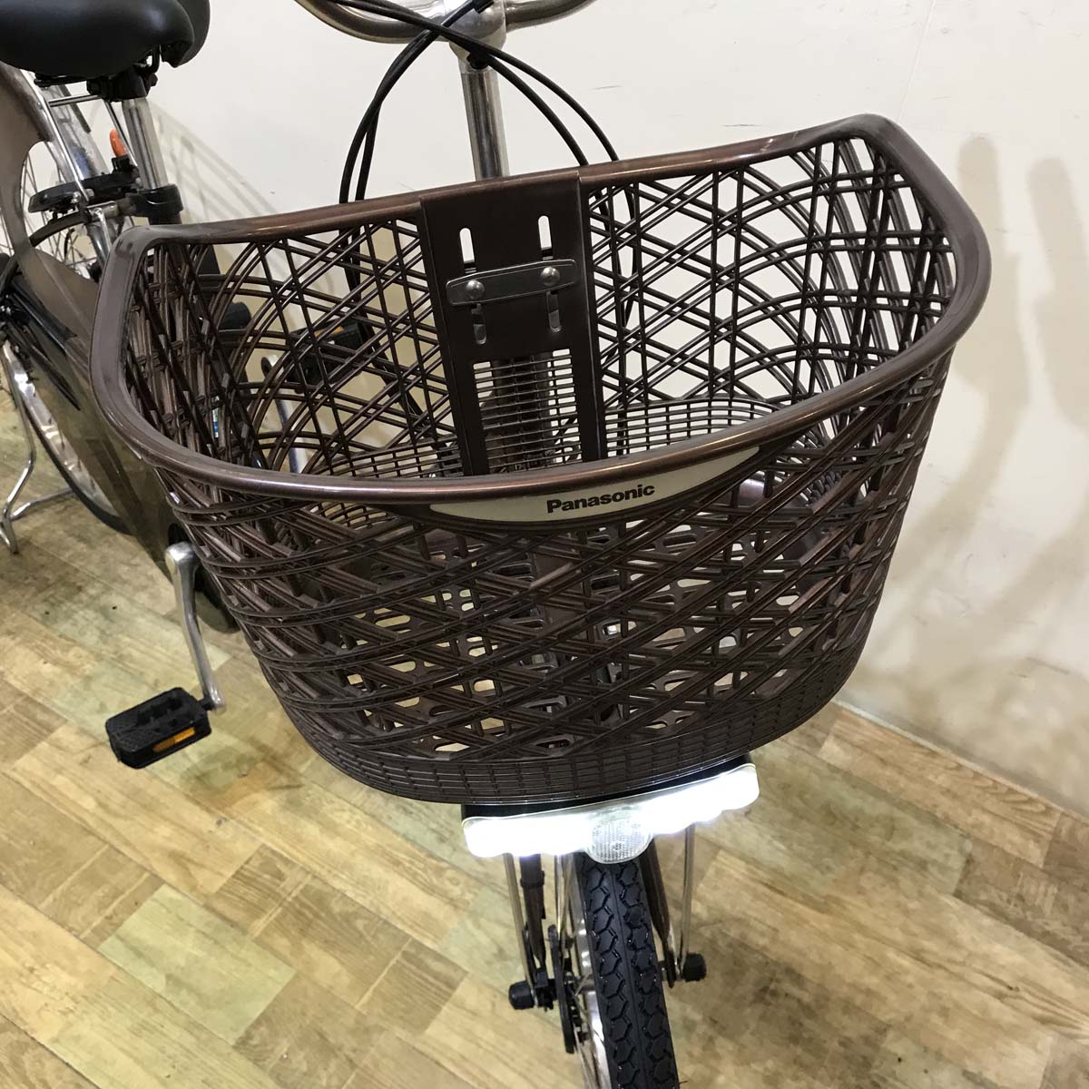 中古電動自転車 パナソニック ビビ DX ブラウン 26インチ KF140 