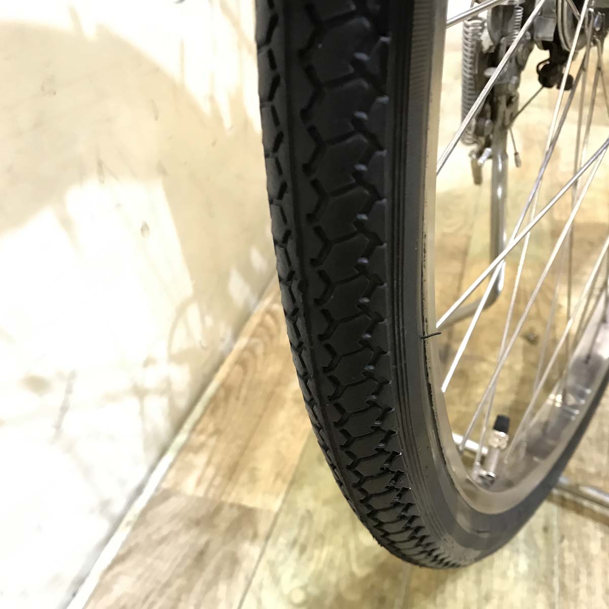 中古電動自転車 パナソニック ビビ DX ブラウン 26インチ KF140 