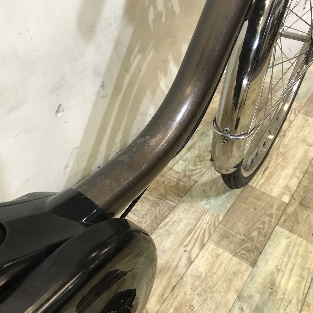 中古電動自転車  パナソニック ビビ DX ブラウン 26インチ KA121 