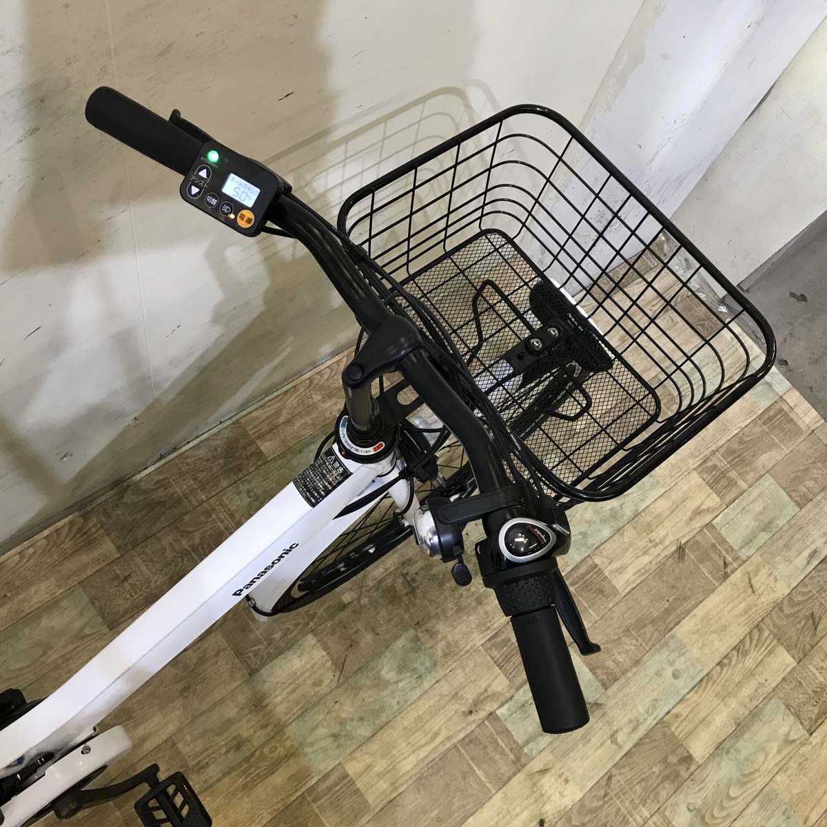 中古電動自転車 パナソニック TIMO S ティモ S ホワイト 26インチ KG001 