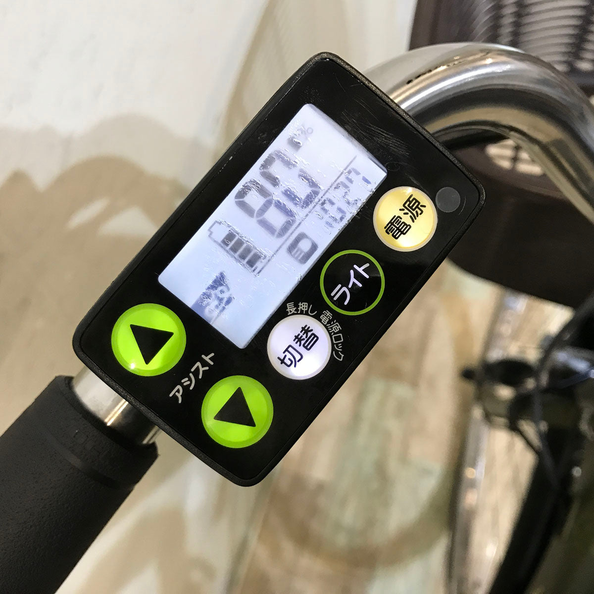 ヤマハ PAS With DX パス ウィズ DX グリーン 26インチ KW060 【中古車】