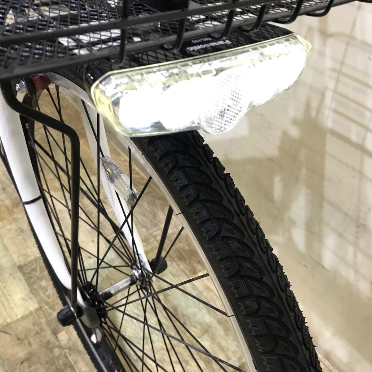 中古電動自転車 パナソニック TIMO S ティモ S ホワイト 26インチ KG001 