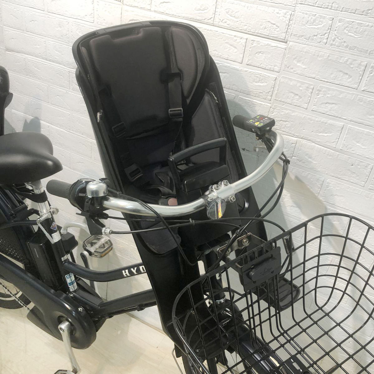 中古電動自転車 ブリヂストン ハイディ2 ネイビー 26インチ YH021