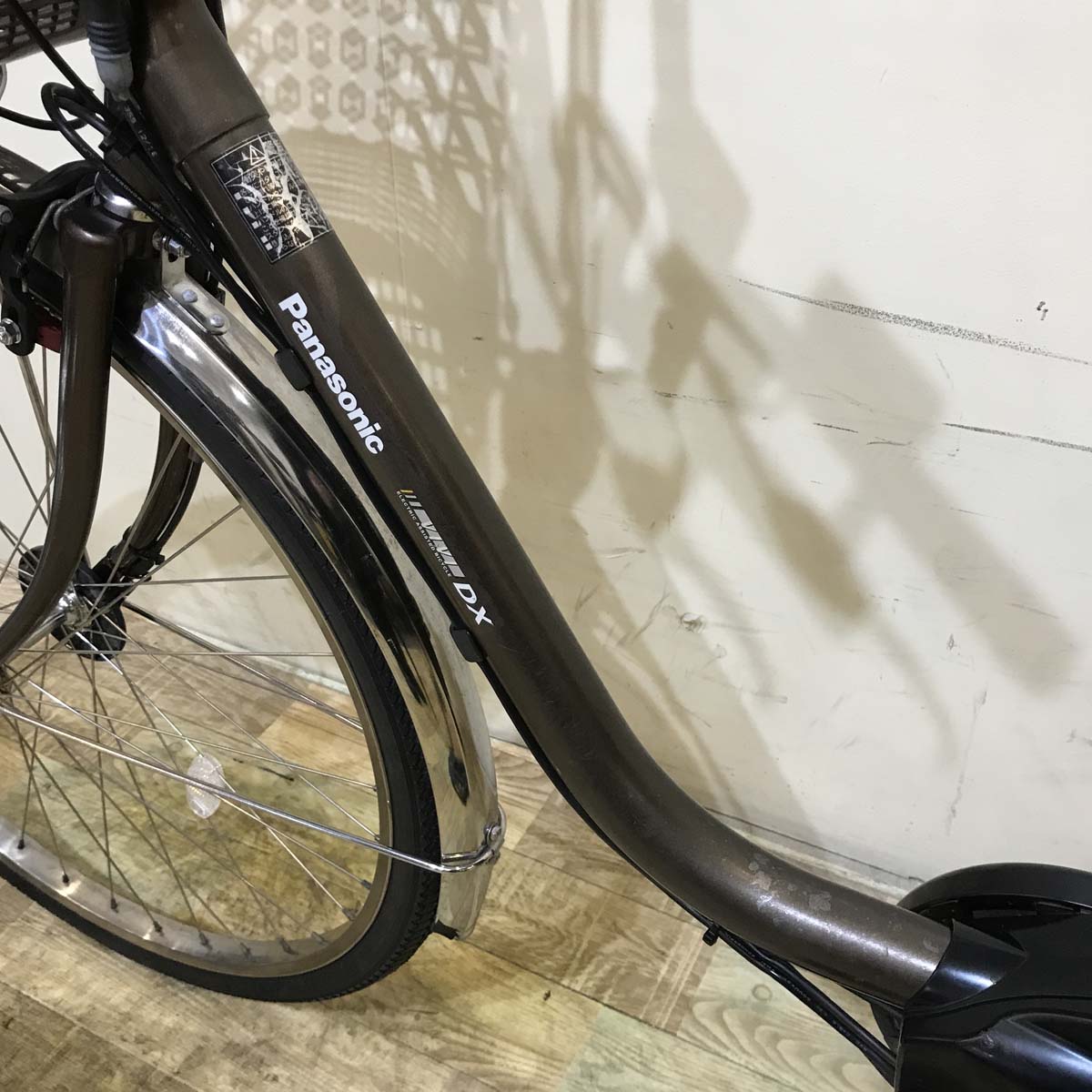 中古電動自転車  パナソニック ビビ DX ブラウン 26インチ KA121 