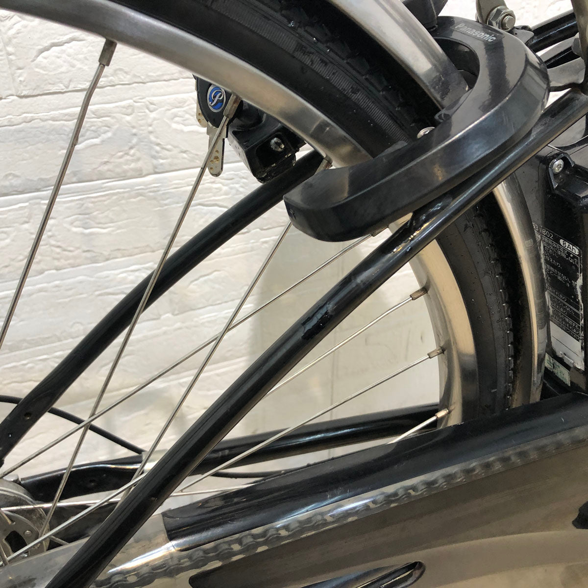 中古電動自転車 パナソニック ビビ DX ブラック 26インチ YC004