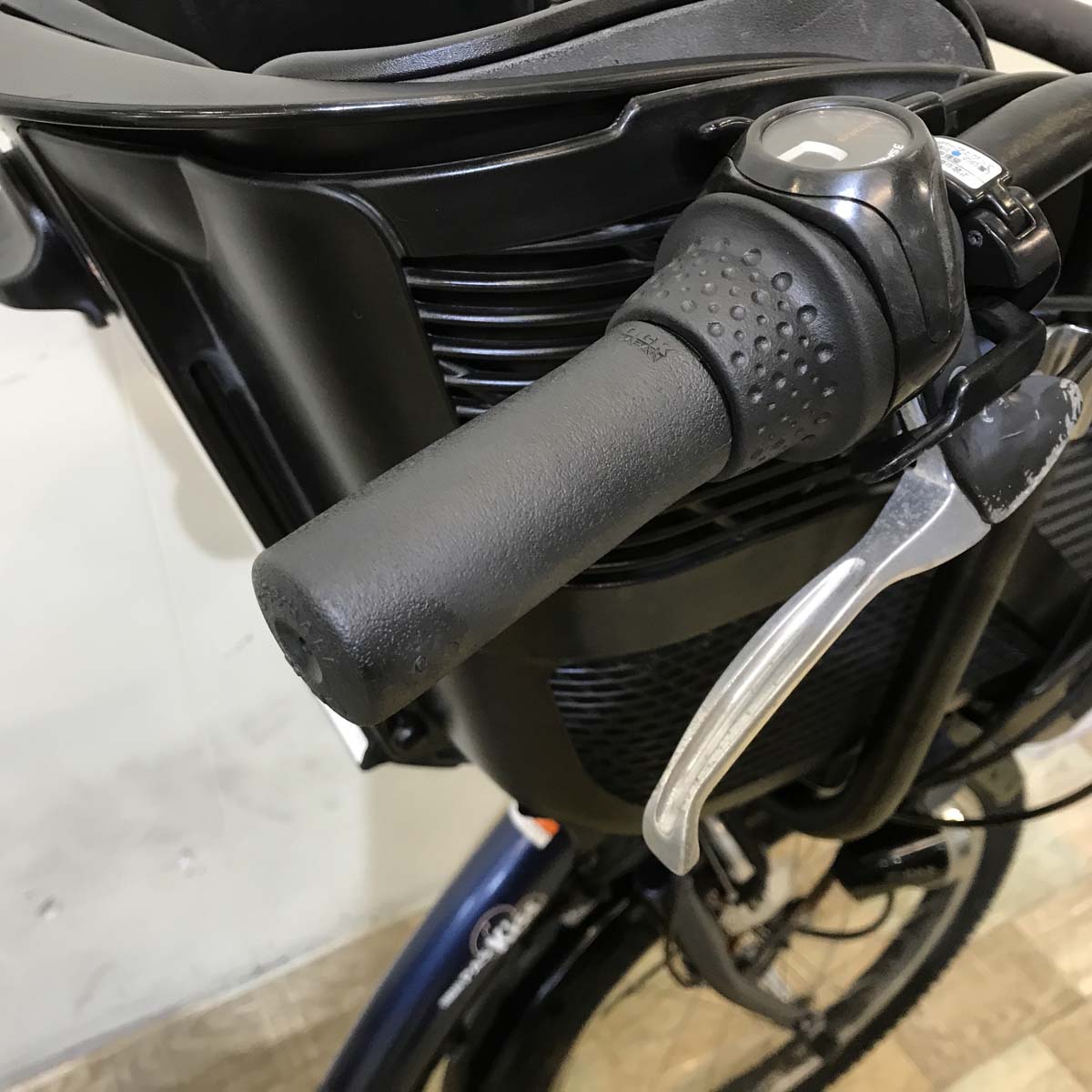 中古電動自転車 ヤマハ PAS Kiss mini パス キッス ミニ ネイビー 20