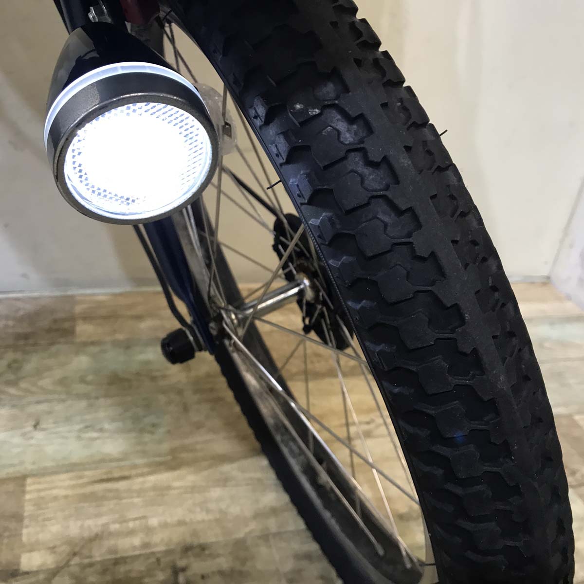 中古電動自転車 ヤマハ kissミニ 子供乗せ 20インチ 白 横浜 №3657