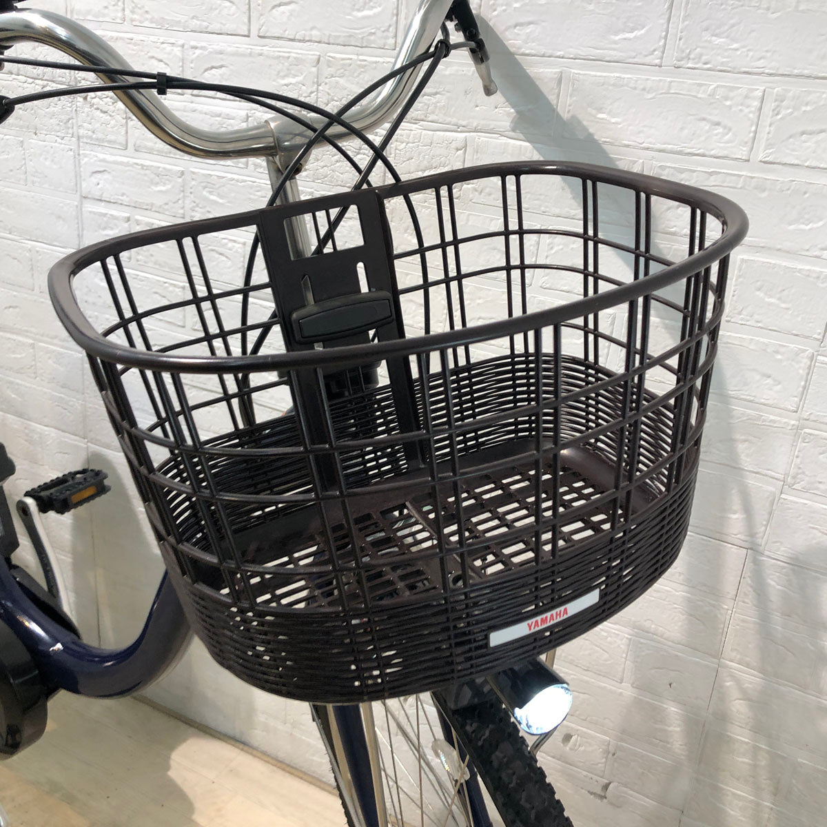 中古電動自転車 ヤマハ PAS With パス ウィズ ネイビー 26インチ YC005 