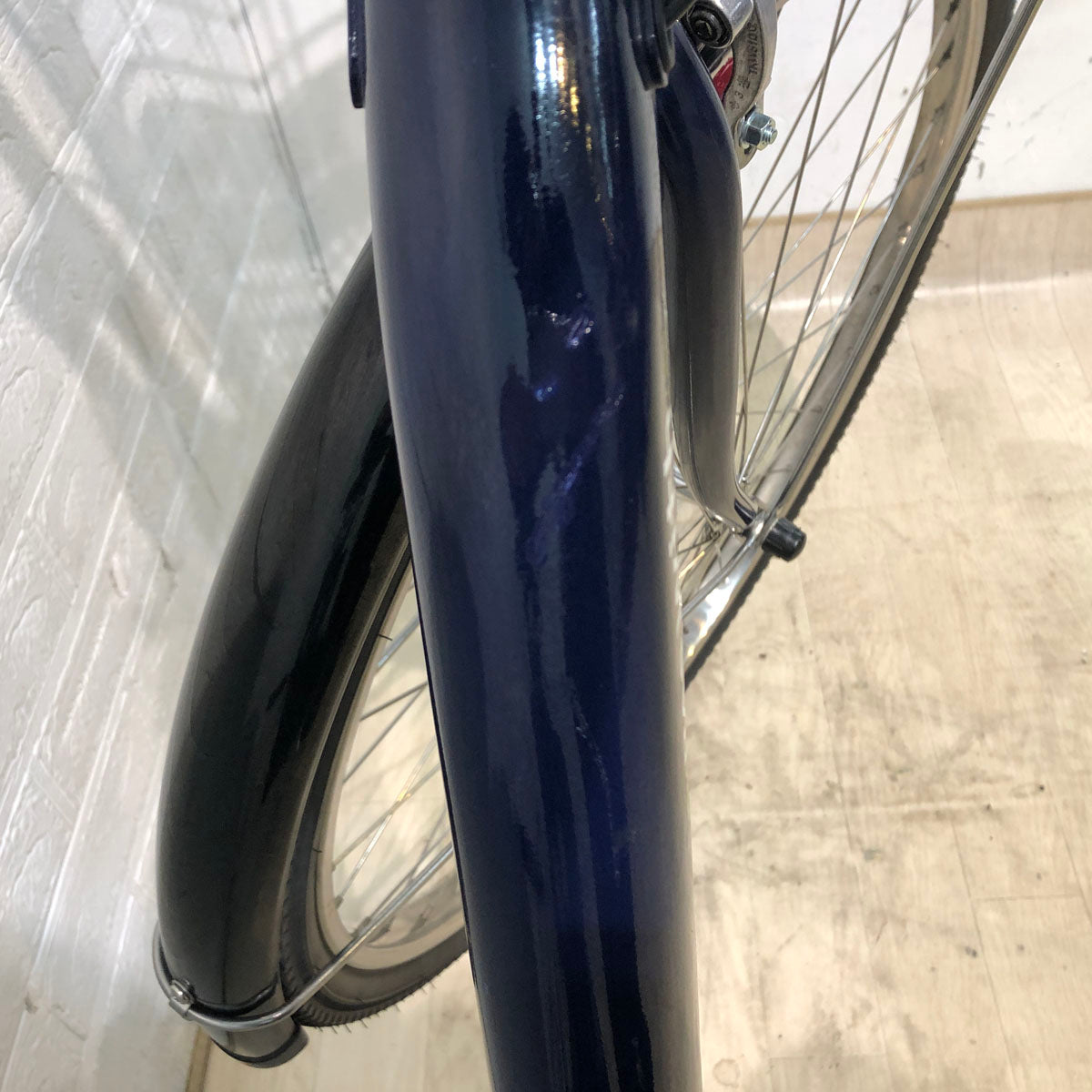 中古電動自転車 ヤマハ PAS With パス ウィズ ネイビー 26インチ YC005 