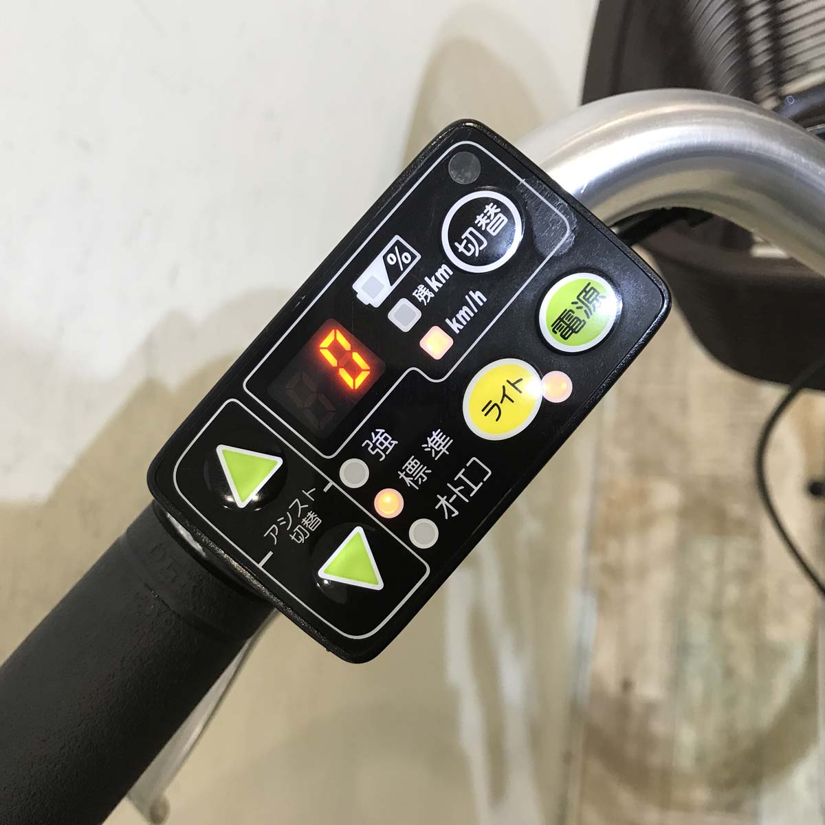 中古電動自転車  ヤマハ PAS ナチュラ M グリーン 26インチ KA123 