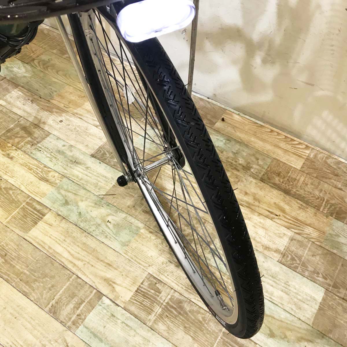 中古電動自転車  ヤマハ PAS ナチュラ M グリーン 26インチ KA123 