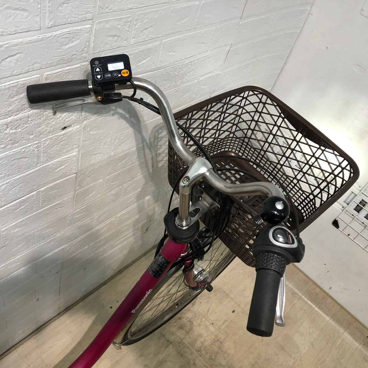 中古電動自転車 パナソニック ビビ EX ローズピンク 26インチ YC006