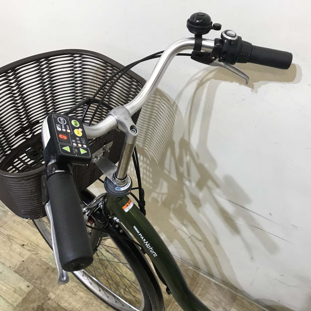 中古電動自転車  ヤマハ PAS ナチュラ M グリーン 26インチ KA123 
