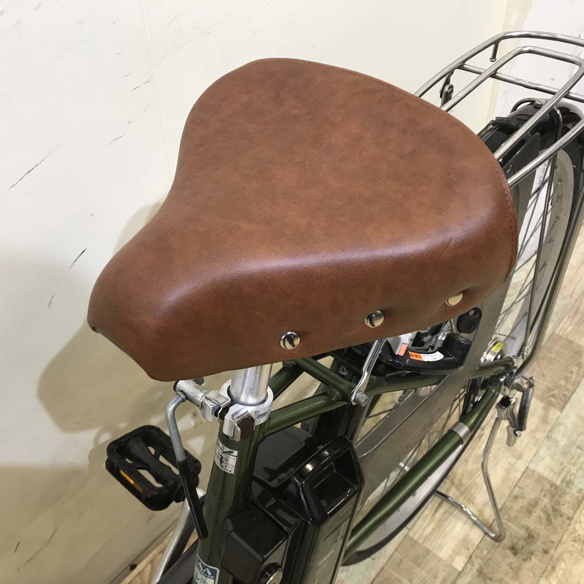 中古電動自転車  ヤマハ PAS ナチュラ M グリーン 26インチ KA123 