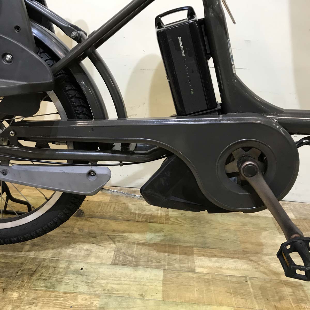 中古電動自転車 ブリヂストン bikke 2 e ビッケ ツー イー グレー 20