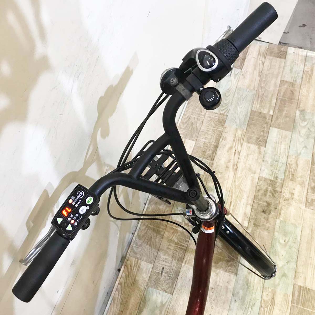 中古電動自転車 ヤマハ PAS CITY C パス シティ シー レッド 20インチ KA124