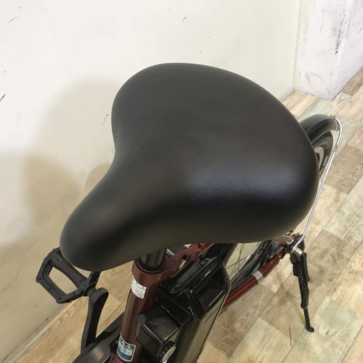 中古電動自転車 ヤマハ PAS CITY C パス シティ シー レッド 20インチ KA124