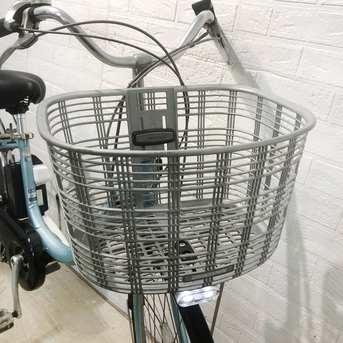 中古電動自転車 ブリヂストン アシスタDX ファイン ブルー 26インチ YH024