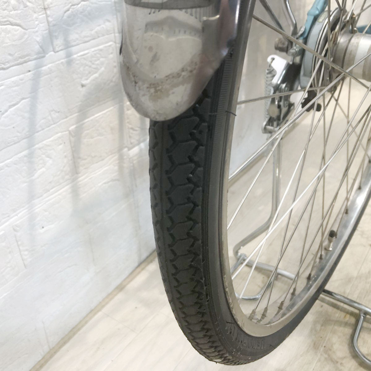ブリヂストン アシスタDX ファイン ブルー 26インチ YH024 【中古車】