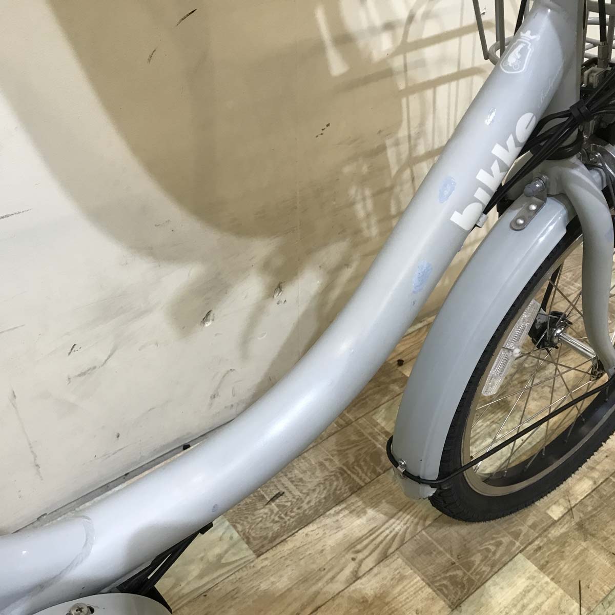 中古電動自転車 ブリヂストン bikke MOB e ビッケ モブ イー グレー 20インチ KA125 