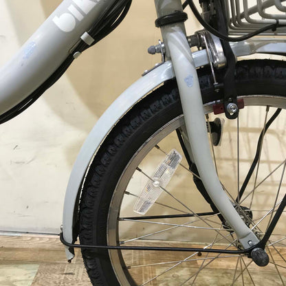 ブリヂストン bikke MOB e ビッケ モブ イー グレー 20インチ KA125 【中古車】