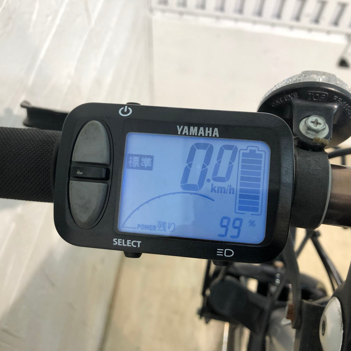 中古電動自転車 ブリヂストン リアルストリーム シルバー 26インチ YC008 