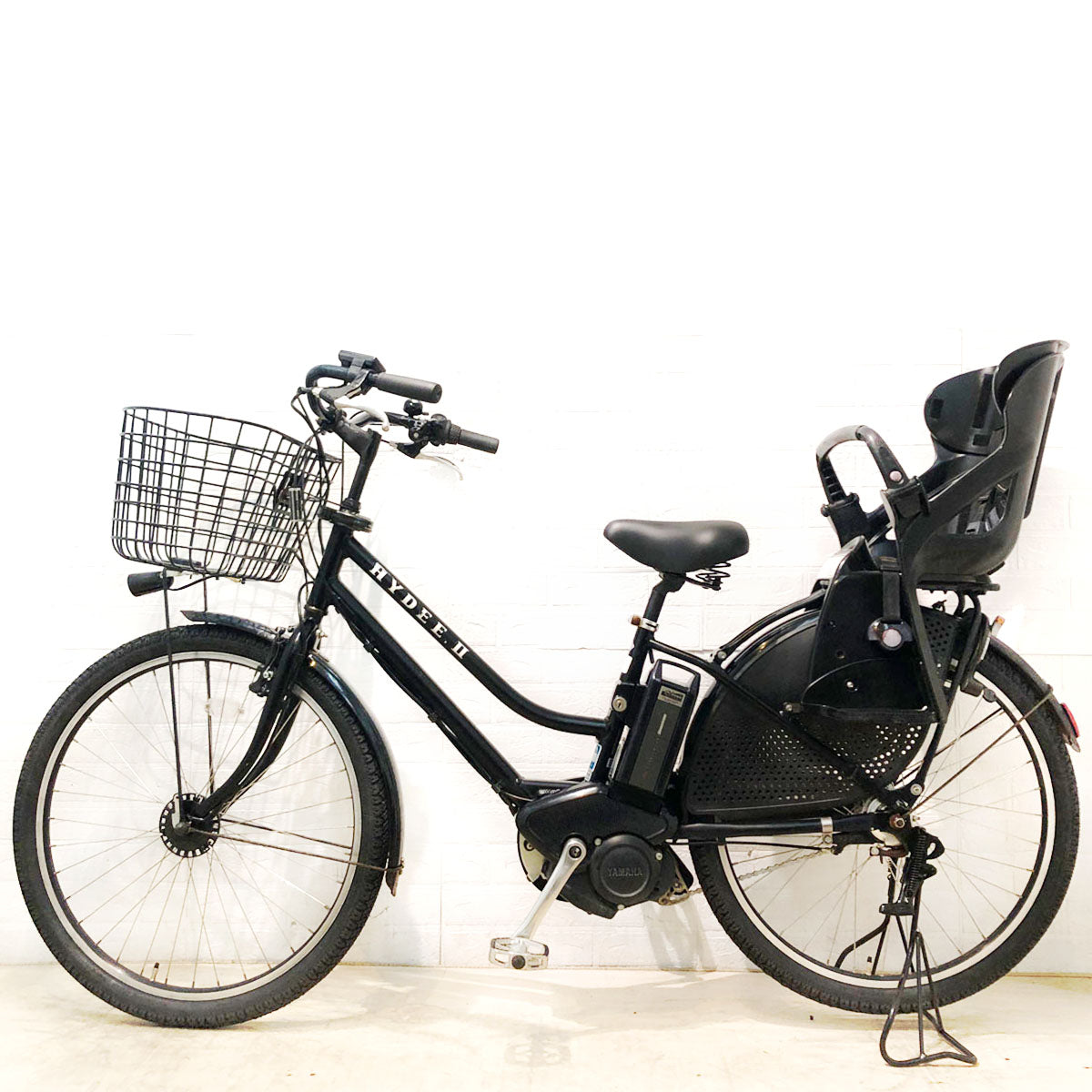 中古電動自転車 ブリヂストン HYDEE 2 ハイディ ツー ブラック 26インチ YC009 