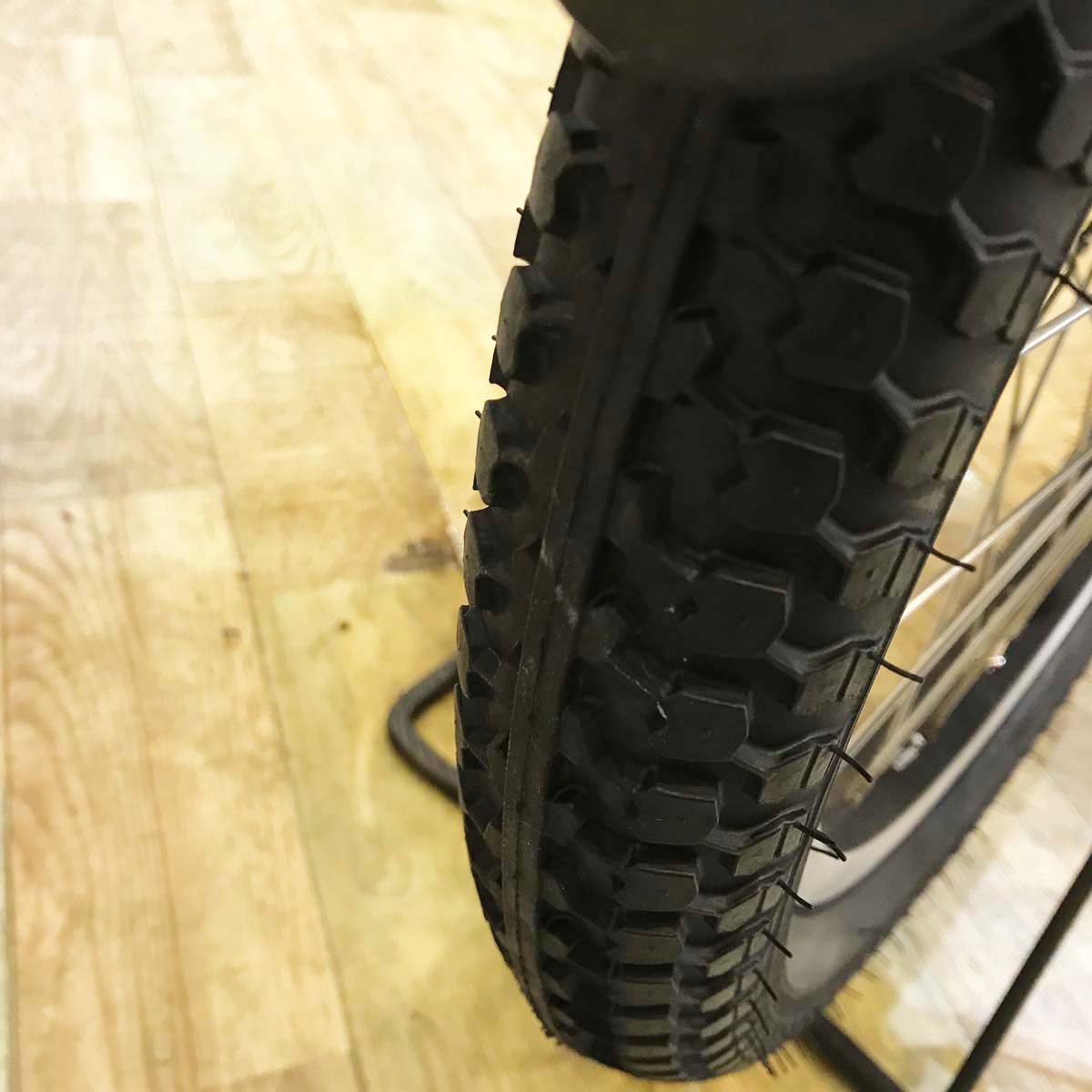 ブリヂストン bikke MOB dd ビッケ モブ dd ブルー 前24×後20インチ KG004 【中古車】