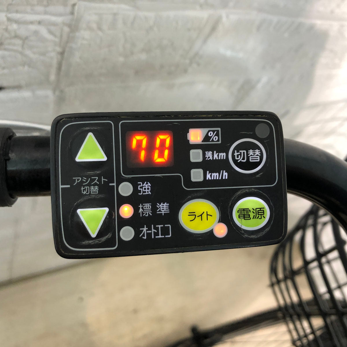 中古電動自転車 ブリヂストン HYDEE 2 ハイディ ツー ブラック 26インチ YC009 