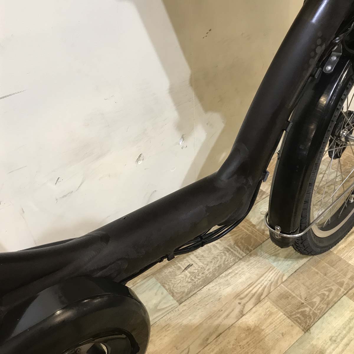 中古電動自転車 ブリヂストン アンジェリーノ プティット e ブラウン 20インチ KA126