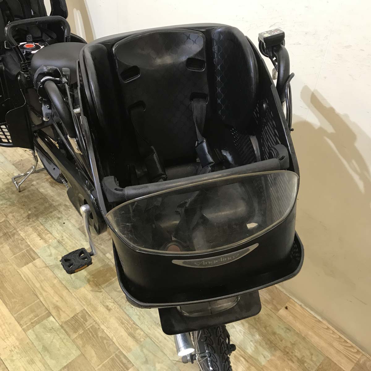 中古電動自転車 ブリヂストン アンジェリーノ プティット e ブラウン 20インチ KA126