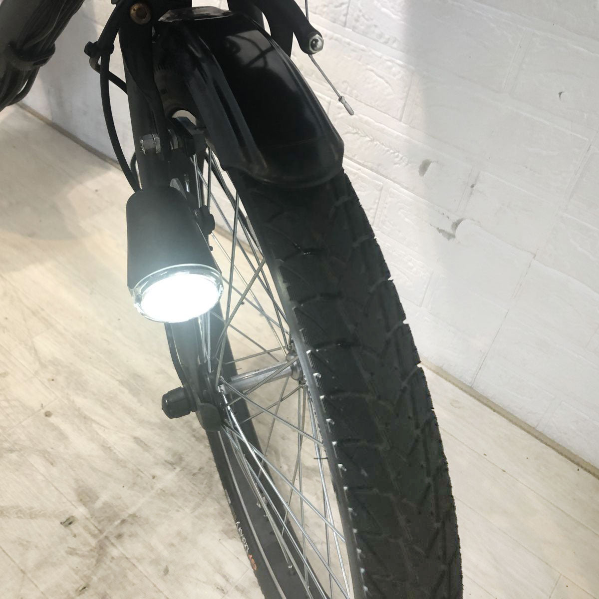 中古電動自転車 パナソニック ギュットミニDX グレー 20インチ YH026