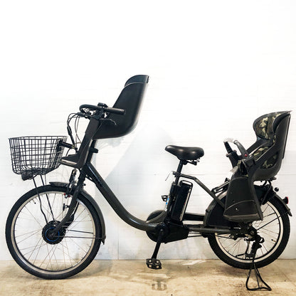 ブリヂストン bikke MOB dd ビッケ モブ dd グレー 前24×後20インチ YP120 【中古車】