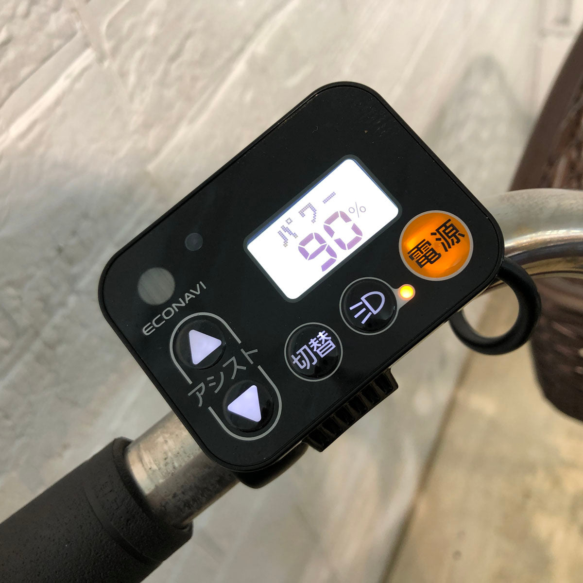 中古電動自転車 パナソニック ビビ DX レッド 26インチ YC010 