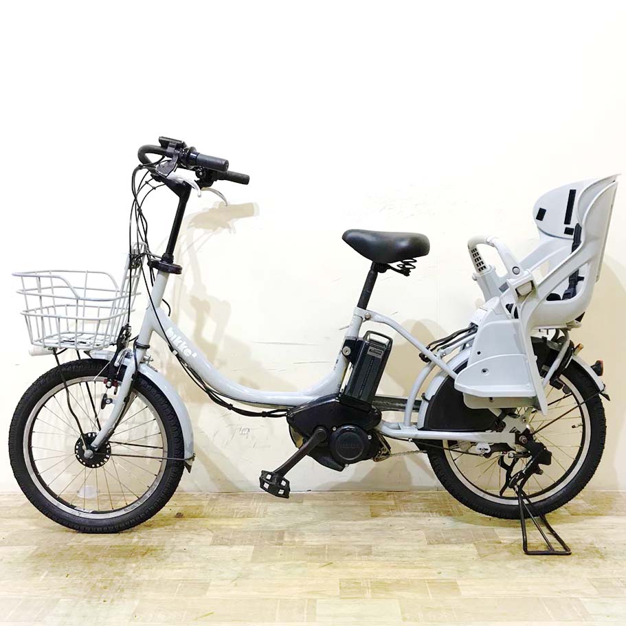 中古電動自転車 ブリヂストン bikke 2 e ビッケ ツー イー グレー 20インチ KG005