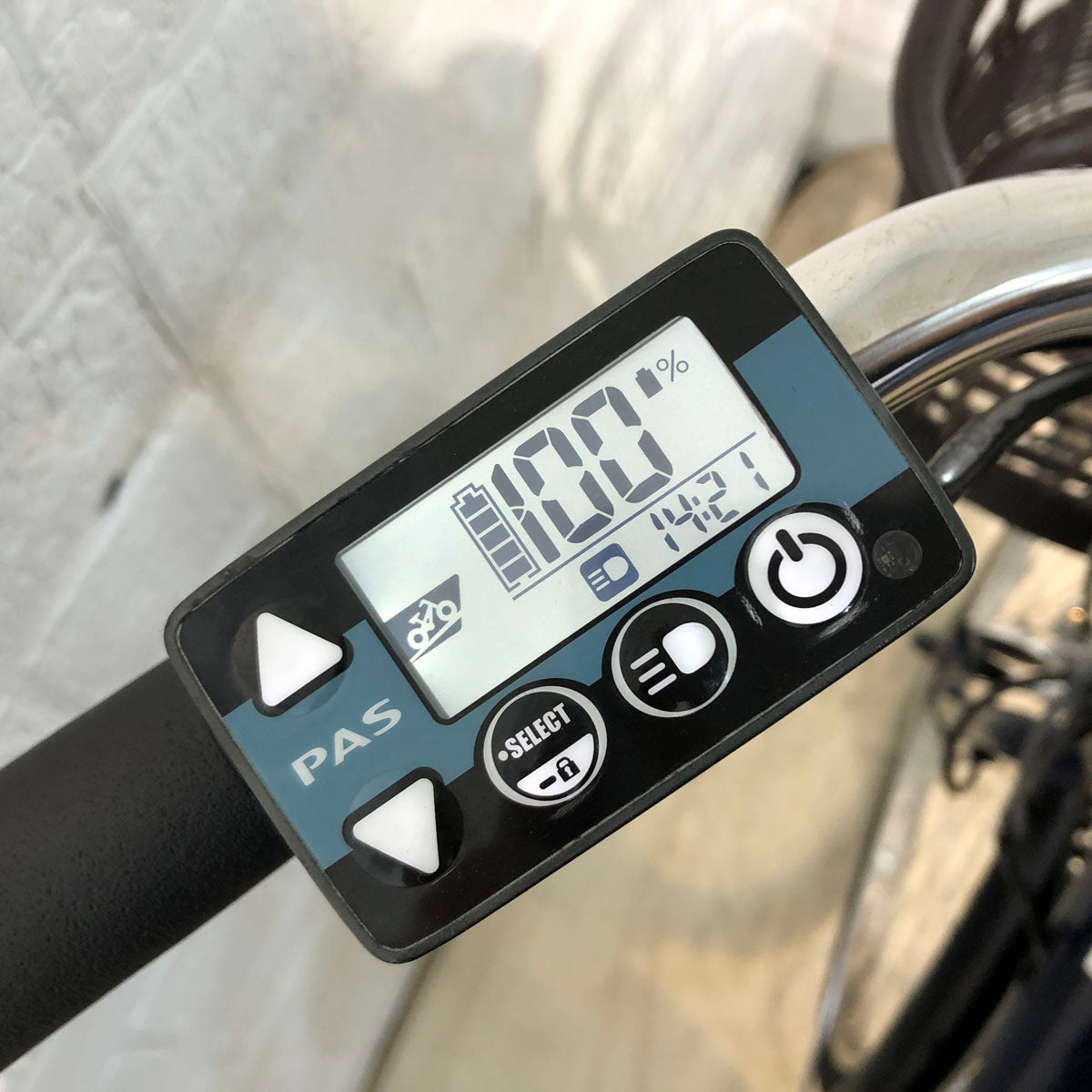 中古電動自転車 ヤマハ PAS With パス ウィズ ネイビー 26インチ YC011 