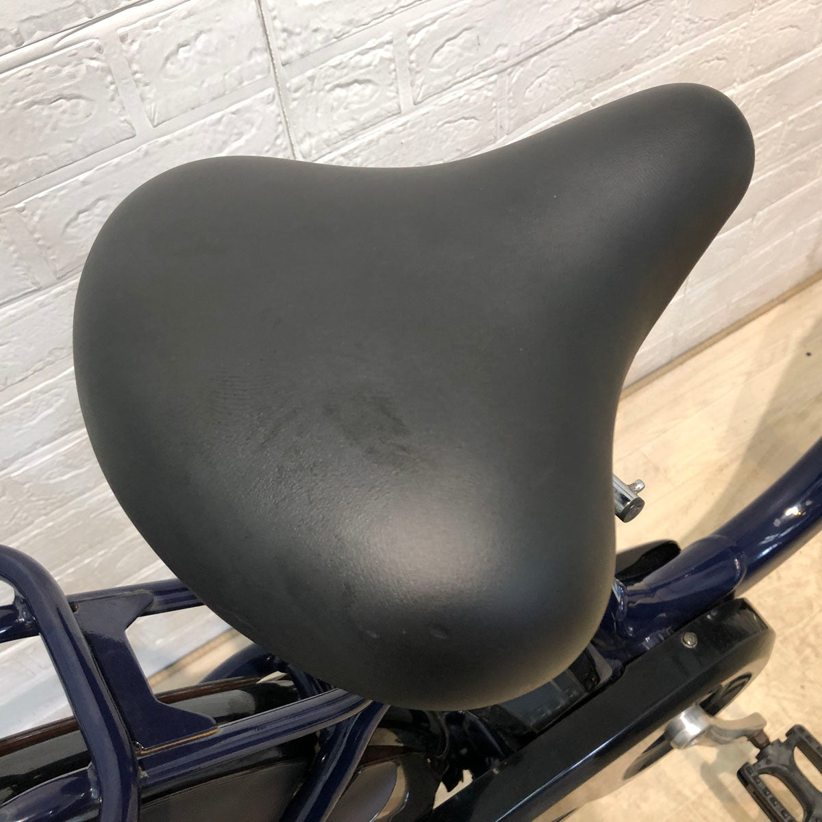 中古電動自転車 ヤマハ PAS With パス ウィズ ネイビー 26インチ YC011 